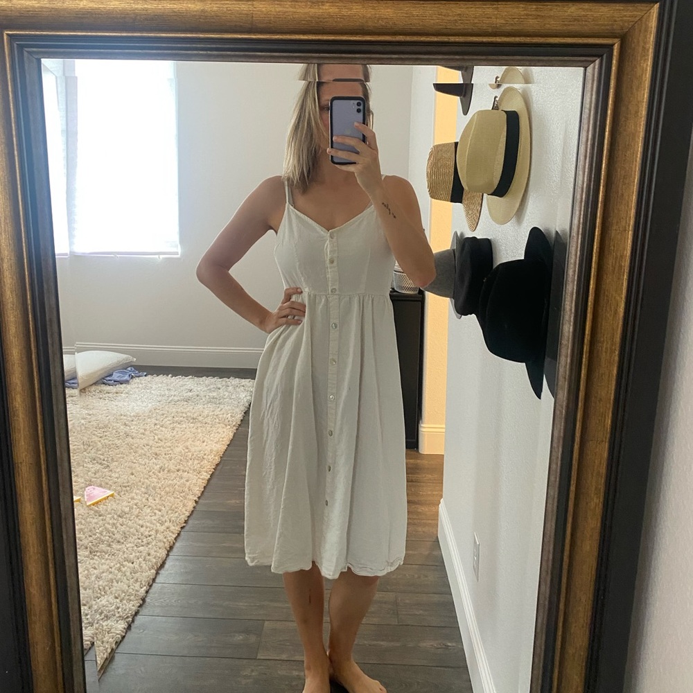 White dress